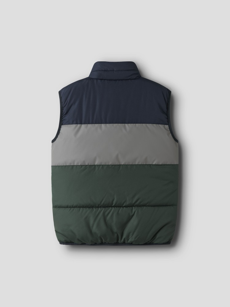 Name it Αμάνικο Τρίχρωμο Μπουφάν Mylane 