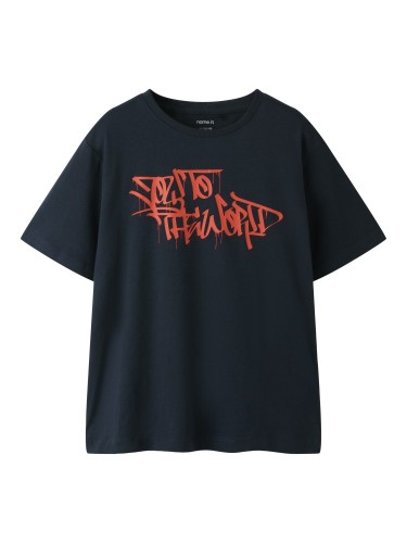 Name it T-Shirt Benno Μπλε Σκούρο
