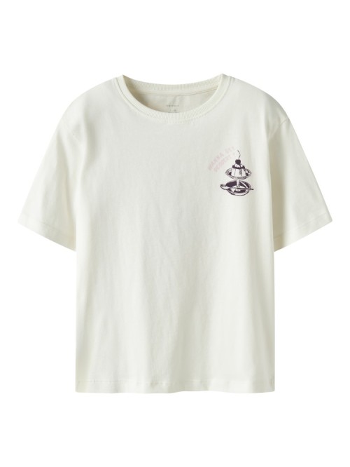 Name it T-Shirt Ιβουάρ Benna