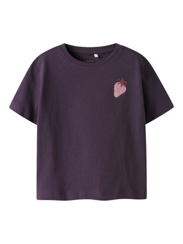 Name it T-shirt Belina Μωβ Φράουλα