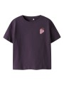 Name it T-shirt Belina Μωβ Φράουλα