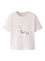 Name it T-shirt Belina Ροζ Λάμα