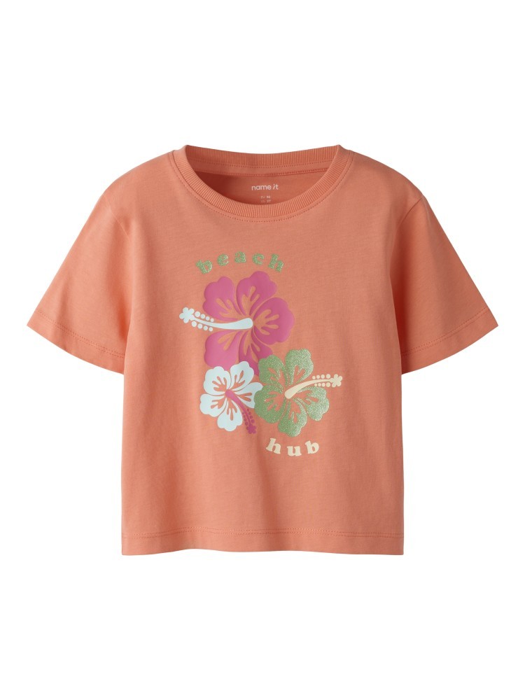 Name it T-shirt Πορτοκαλί Janey