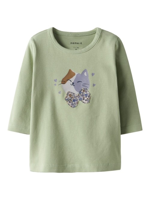 Βρεφικό Μακρυμάνικο T-Shirt Tanya Πράσινο