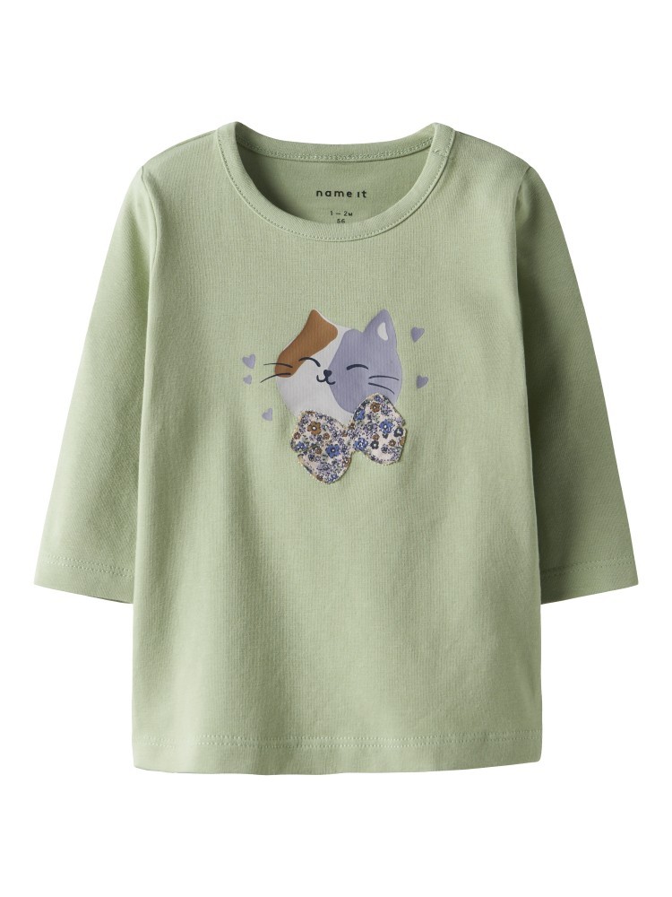 Βρεφικό Μακρυμάνικο T-Shirt Tanya Πράσινο