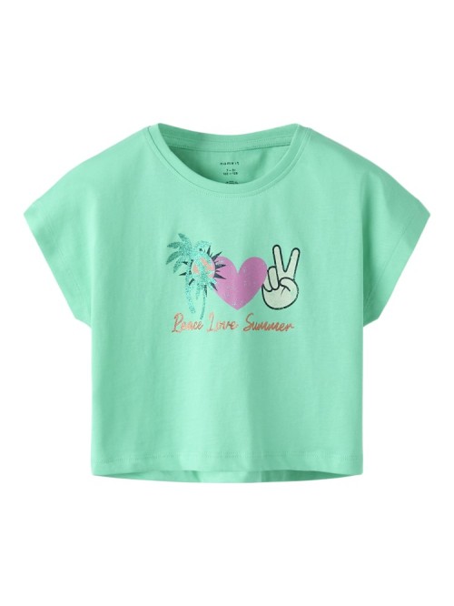 Name it Crop Top Fie Πράσινο