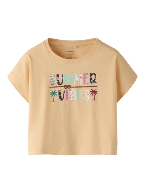 Name it Crop Top Fie Πορτοκαλί