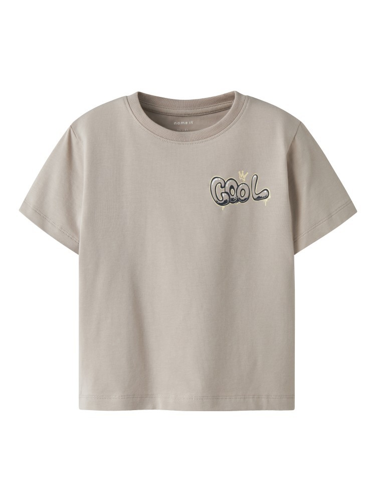 Name it T-shirt Μπεζ Digro