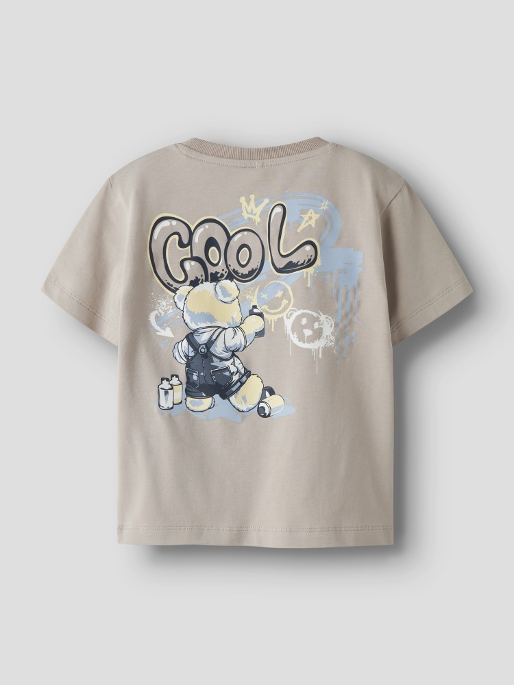 Name it T-shirt Μπεζ Digro