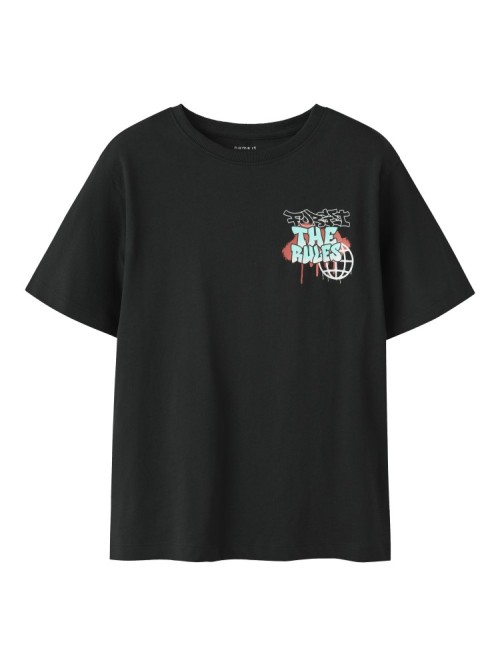 Name it Μαύρο T-shirt Flynn