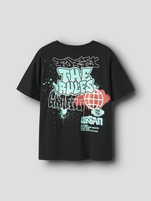 Name it Μαύρο T-shirt Flynn