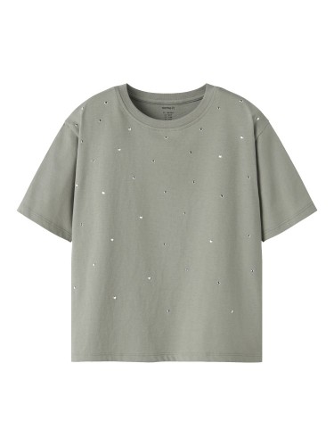 Name it Χακί T-Shirt με Τρουκς Bea