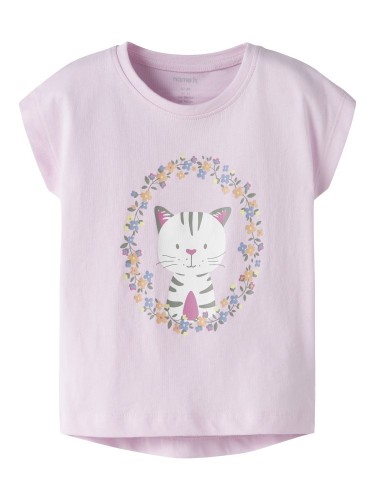 Name it T-shirt Vigea Γάτα