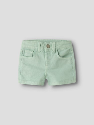 Name it Τζιν Σορτς Mom Fit Rose Βεραμάν