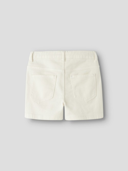 Name it Τζιν Σορτς Mom Fit Rose Ιβουάρ