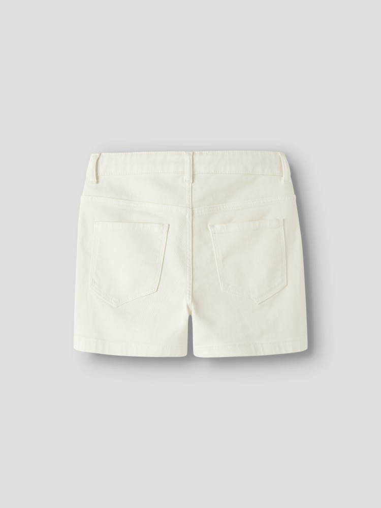Name it Τζιν Σορτς Mom Fit Rose Ιβουάρ