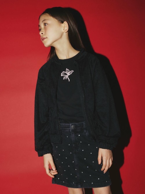 T-Shirt Ollala Μαύρο