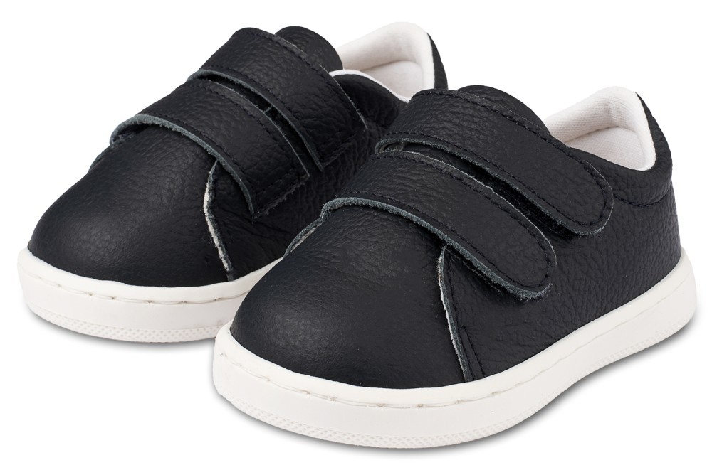 Sneakers με διπλή μπαρέτα και χρατς