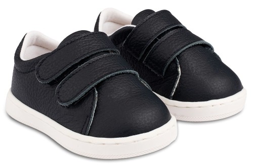 Sneakers με διπλή μπαρέτα και χρατς