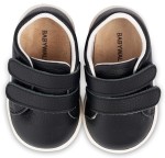 Sneakers με διπλή μπαρέτα και χρατς