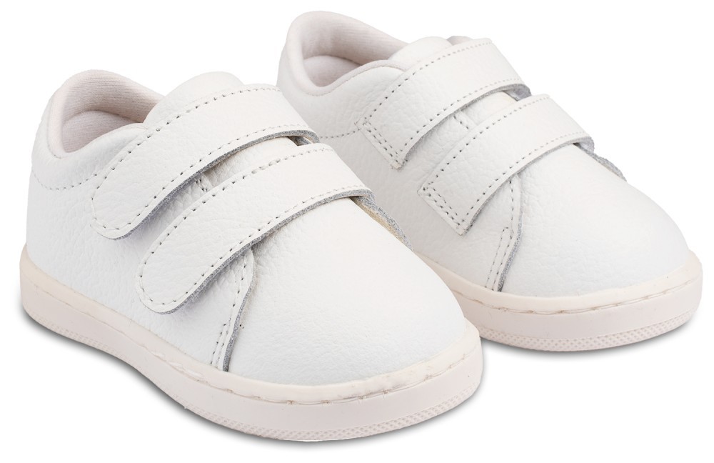 Sneakers με διπλή μπαρέτα και χρατς