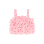 Angel's Face Μπούστο με τρισδιάστατα λουλούδια Paeton Ροζ