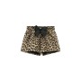 Σορτς Ruthie Black Leopard