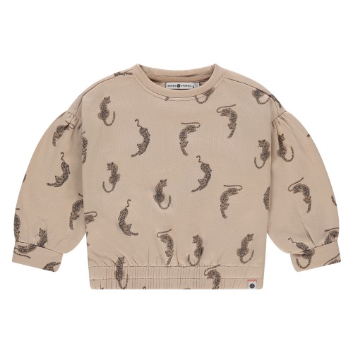 Φούτερ Μπλούζα με τύπωμα Λεοπάρδαλη