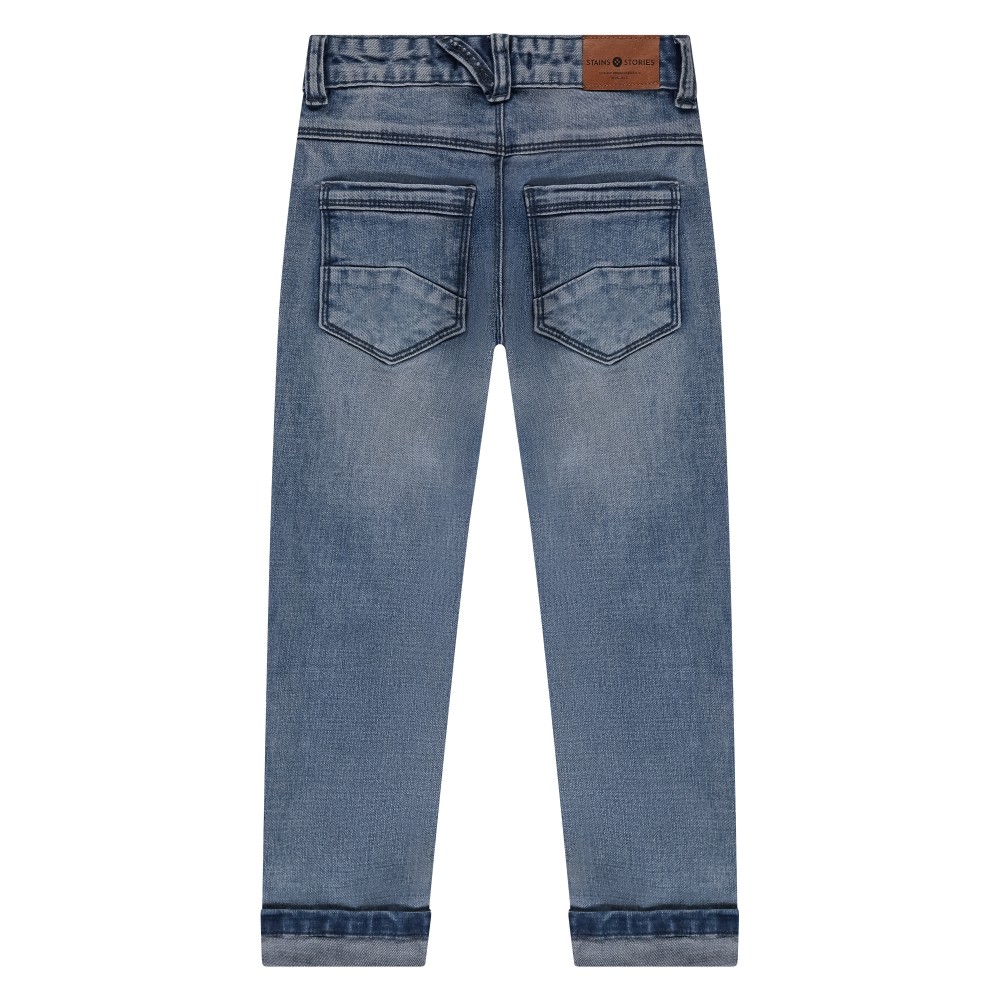 Τζιν Παντελόνι Μπλε-Γκρι