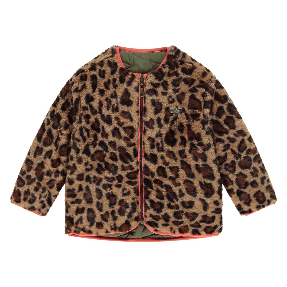 Μπουφάν Δύο Όψεων Λεοπάρ