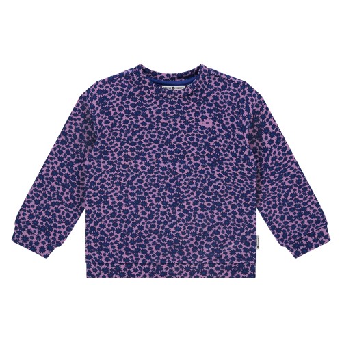 Φούτερ Μπλούζα με Λουλουδάκια