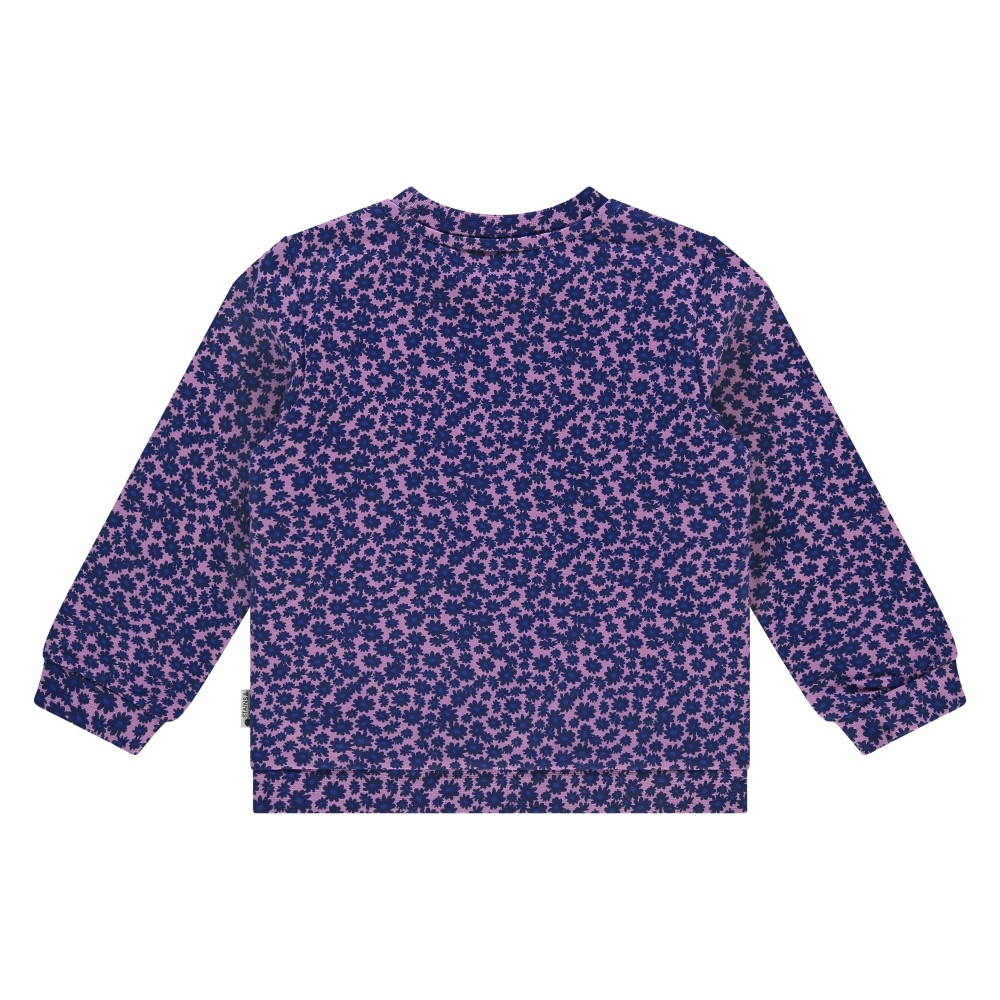 Φούτερ Μπλούζα με Λουλουδάκια