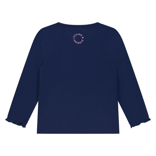 Μακρυμάνικο T-Shirt Made with Love Μπλε