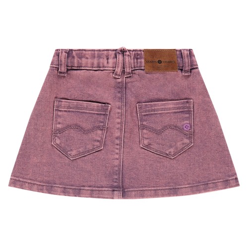 Μίνι Τζιν Φούστα Μωβ