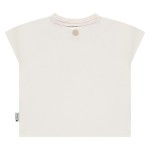 Stains & Stories Ιβουάρ T-shirt με Λουλούδια