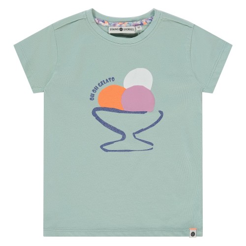 Stains & Stories T-shirt Μέντα Gelato