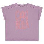 Stains & Stories T-shirt Λιλά Ciao Bella
