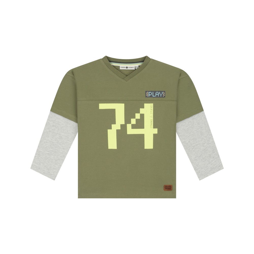 Stains & Stories Μακρυμάνικο T-shirt No74
