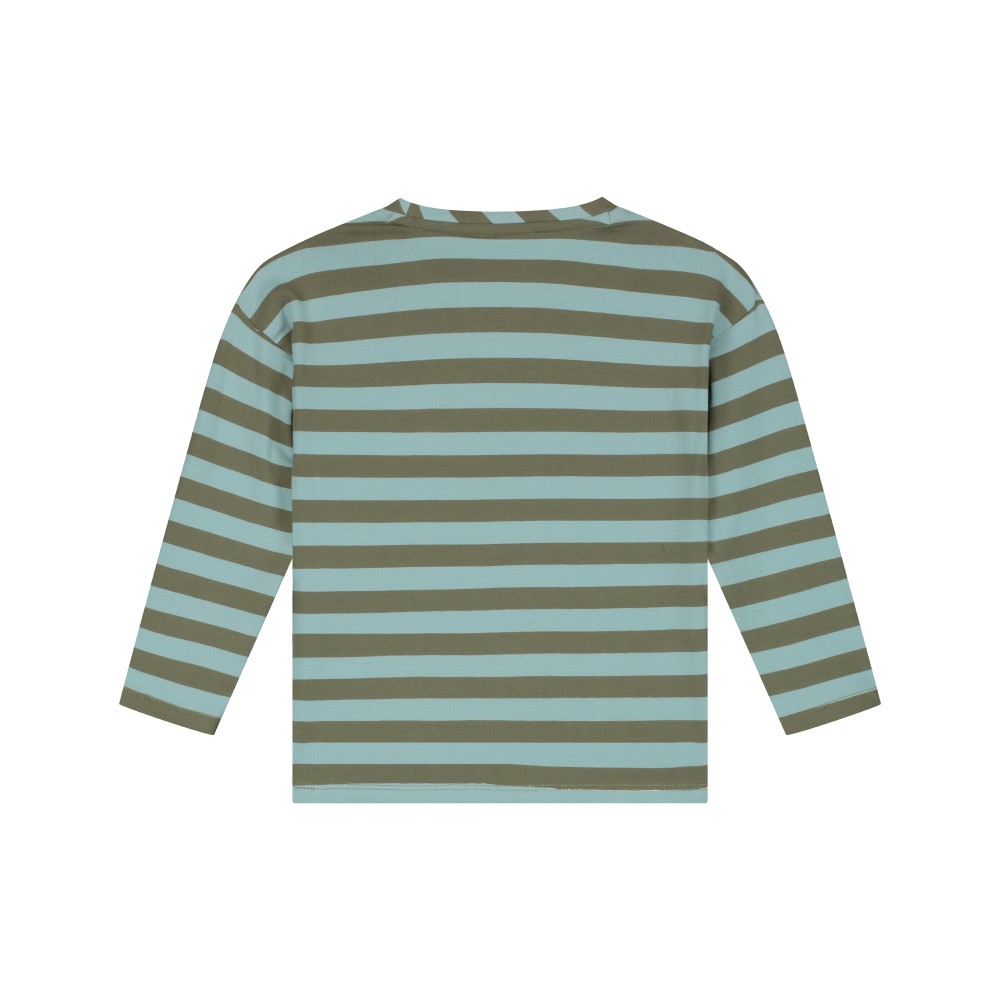 Stains & Stories Μακρυμάνικο Ριγέ T-shirt 