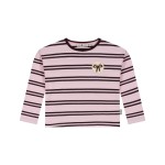 Stains & Stories Ροζ Ριγέ T-shirt 