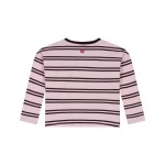 Stains & Stories Ροζ Ριγέ T-shirt 