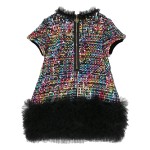 Φόρεμα Shalini Sequin Black Multi 