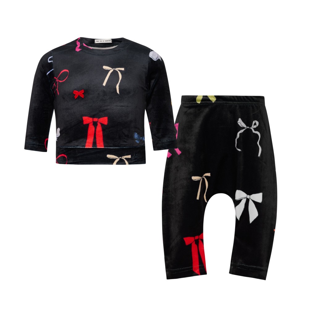 Βρεφικό Σετ Bowland Allover Βελούδο