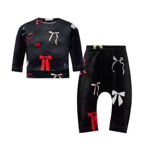 Βρεφικό Σετ Bowland Allover Βελούδο