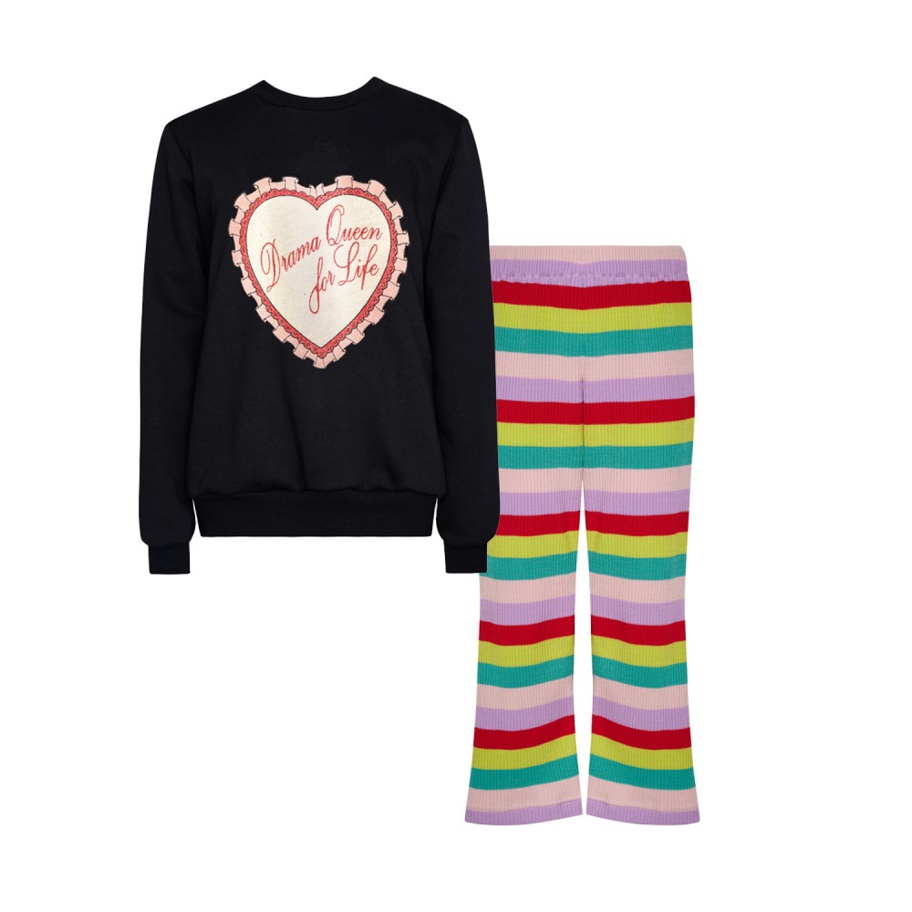 Σετ Παντελόνι-Μπλούζα Rainbow Fantastic