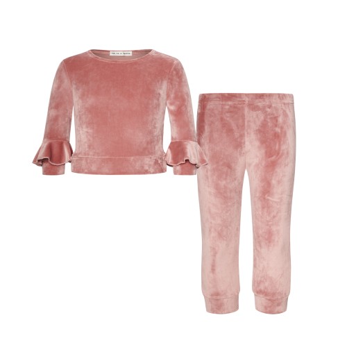 Βρεφικό Σετ Παντελόνι-Μπλούζα Romantic Velvet
