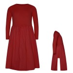 Φόρεμα Dancer Μπορντό