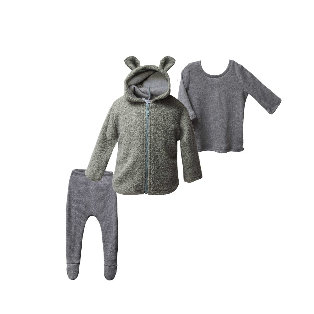 Βρεφικό Σετ με Ζακέτα Bear with Me