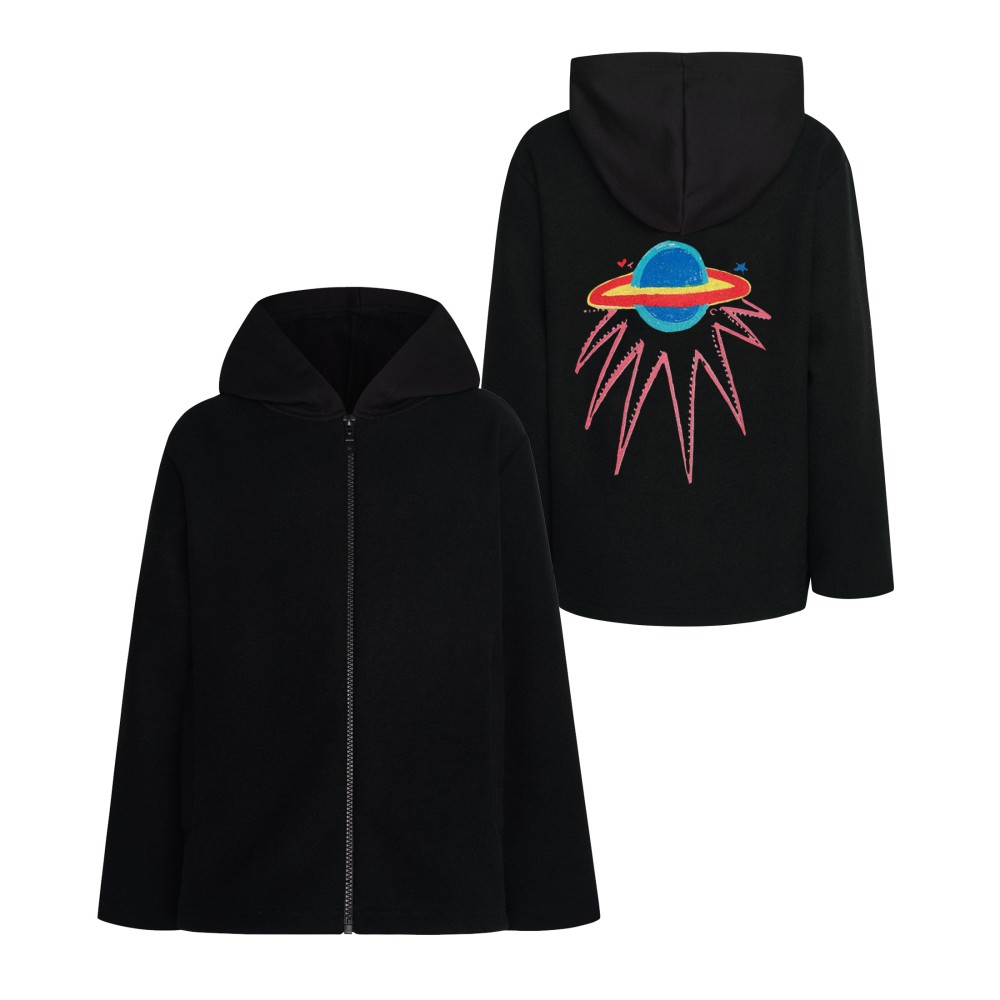 Φούτερ Ζακέτα με κουκούλα Universe of Love