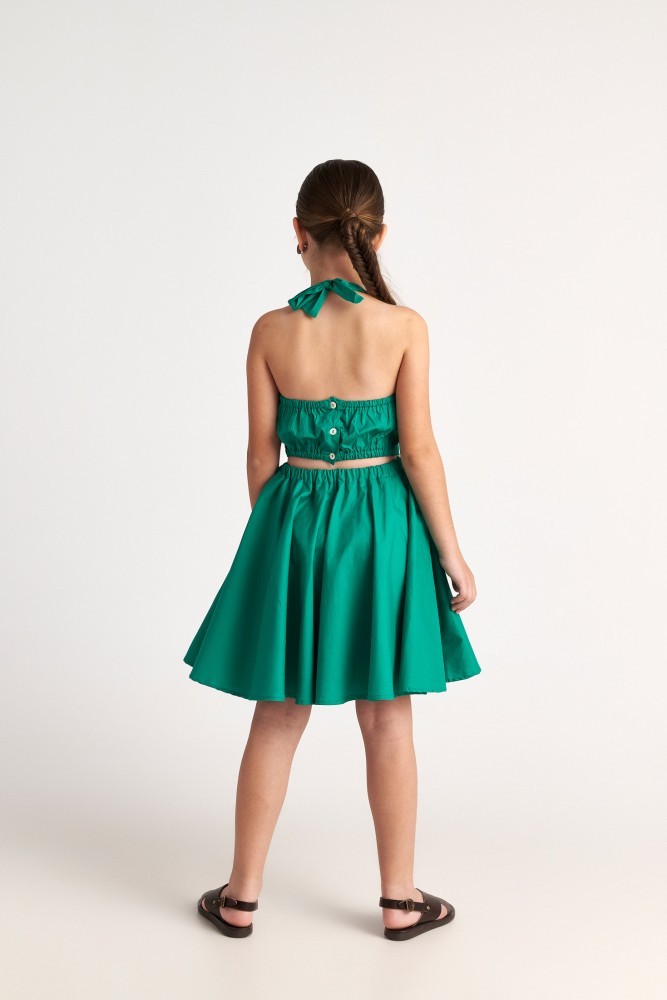 Two In A Castle Φόρεμα Bubblegum Forest Circle Dress Πράσινο